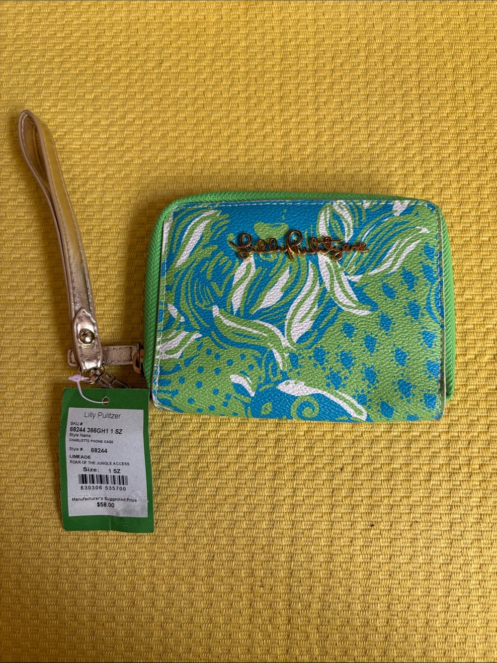 Lilly Pulitzer Wristlet Wallet